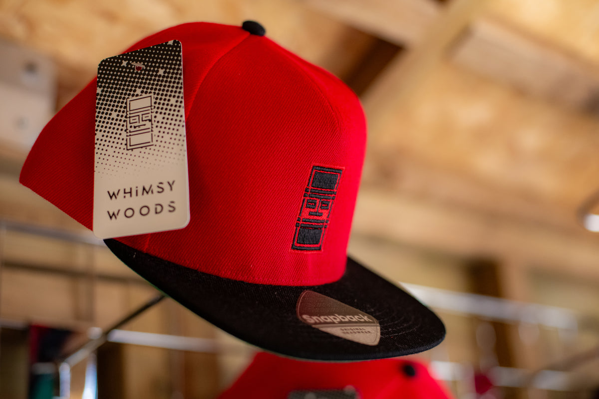 Classic logo red snapback